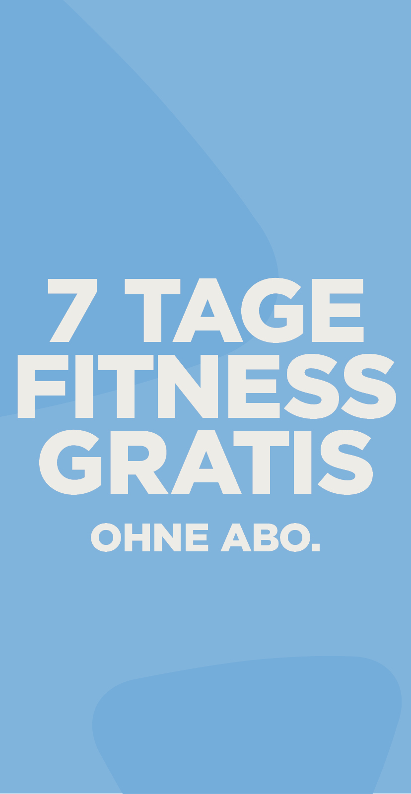 7 Tage Fitness gratis testen. Ohne Abo. Bei EXICE.